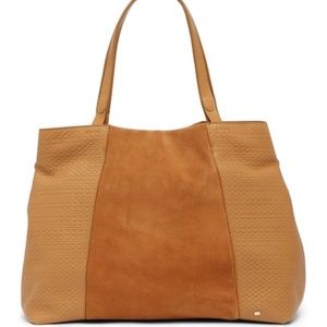 Halston Heritage Leather Tote